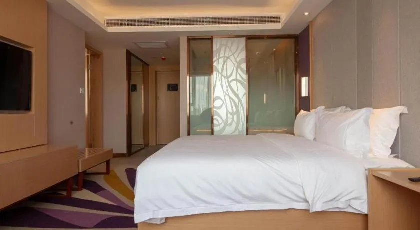 Bed in Lavande Hotel Changsha South High-speed Railway Station Xiyingmen