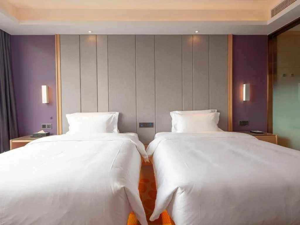 Bed in Lavande Hotel Changsha South High-speed Railway Station Xiyingmen
