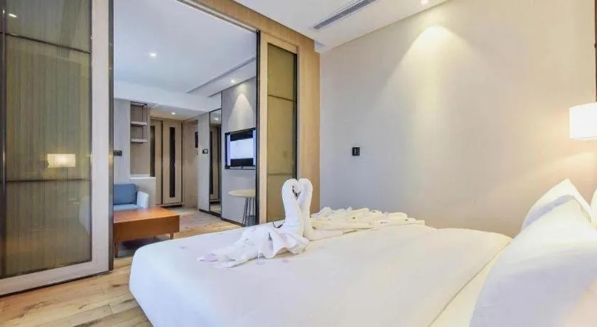 Bed in Lavande Hotel Nanchong Xihua Shida