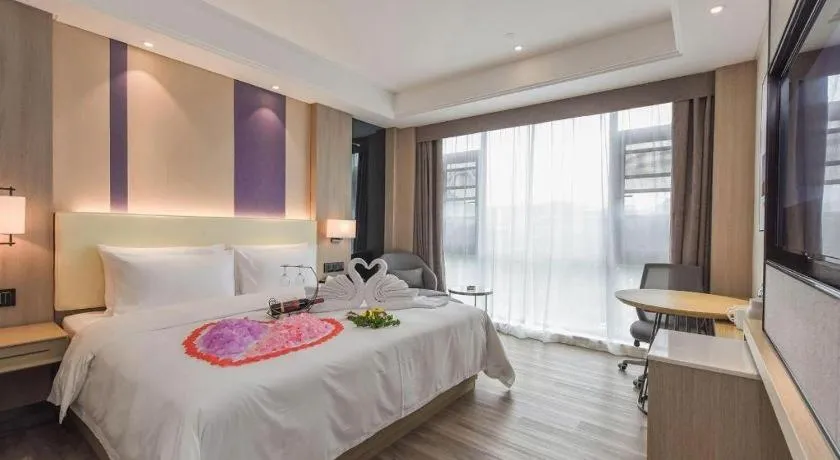 Bed in Lavande Hotel Nanchong Xihua Shida