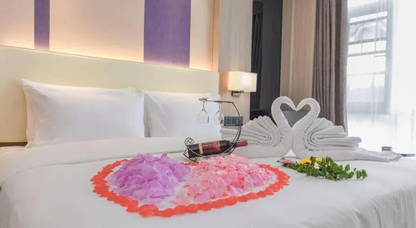 Bed in Lavande Hotel Nanchong Xihua Shida