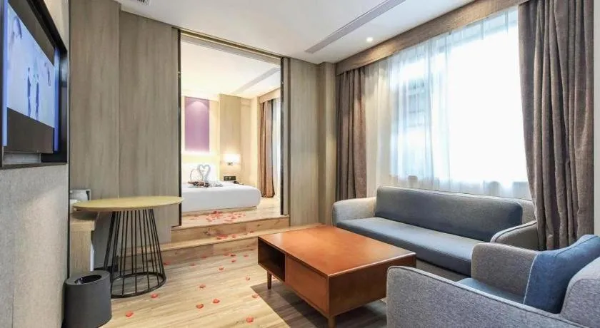 Bed in Lavande Hotel Nanchong Xihua Shida