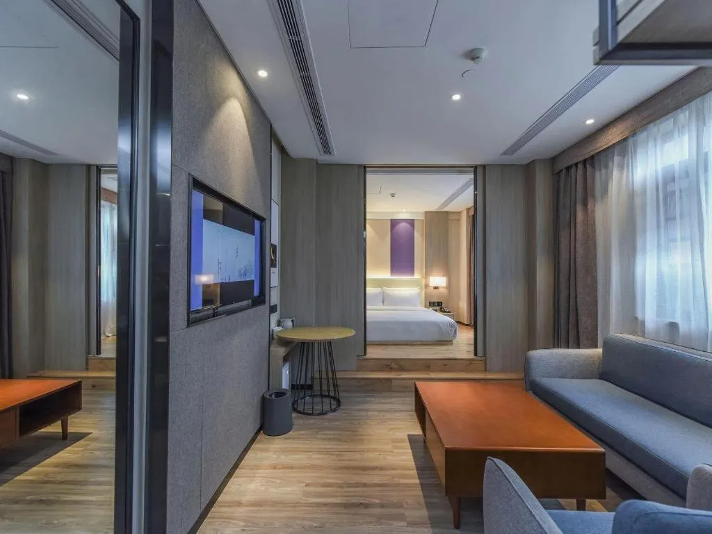 Bed in Lavande Hotel Nanchong Xihua Shida