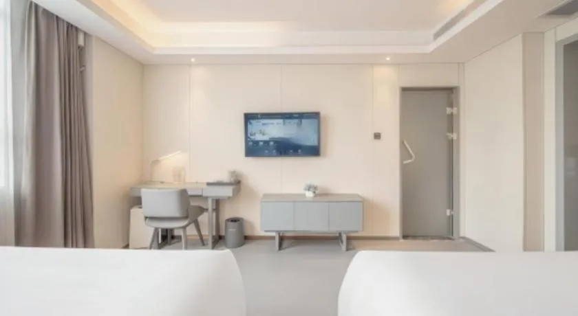 Bed in Lavande Hotel Guangzhou Zoo Huanghuagang Metro Station