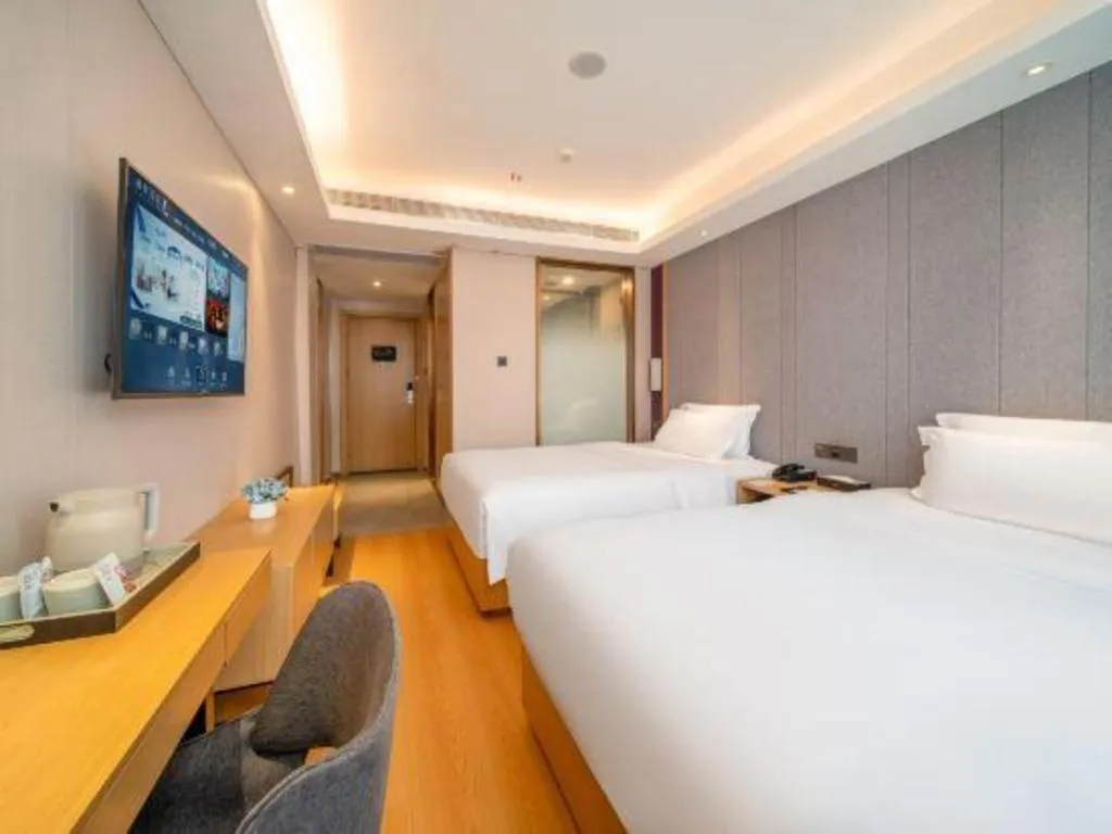 Bed in Lavande Hotel Guangzhou Zoo Huanghuagang Metro Station