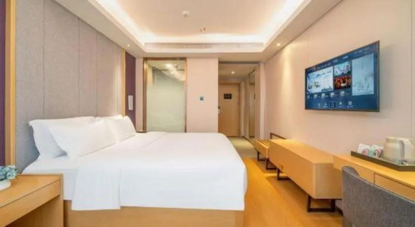 Bed in Lavande Hotel Guangzhou Zoo Huanghuagang Metro Station