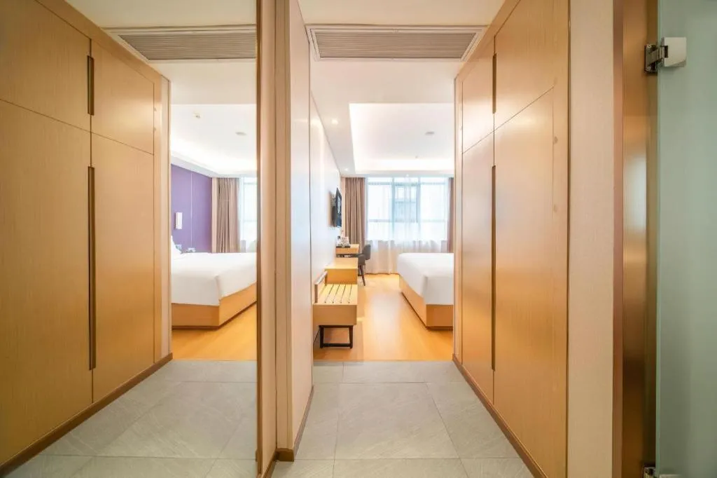 Bed in Lavande Hotel Guangzhou Zoo Huanghuagang Metro Station