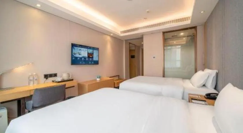 Bed in Lavande Hotel Guangzhou Zoo Huanghuagang Metro Station