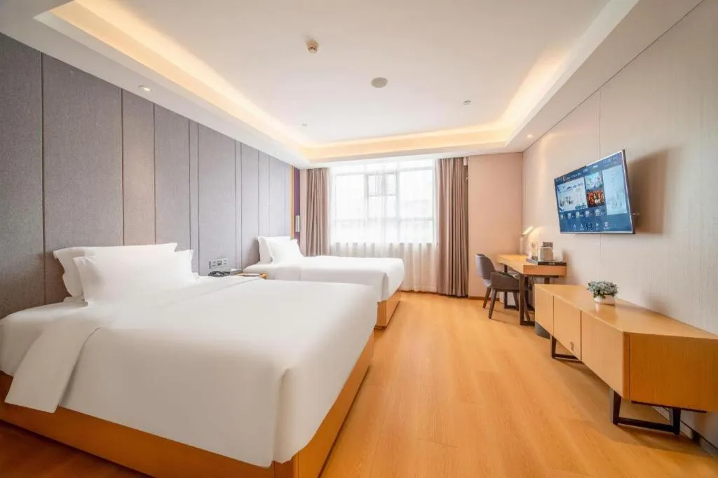 Bed in Lavande Hotel Guangzhou Zoo Huanghuagang Metro Station