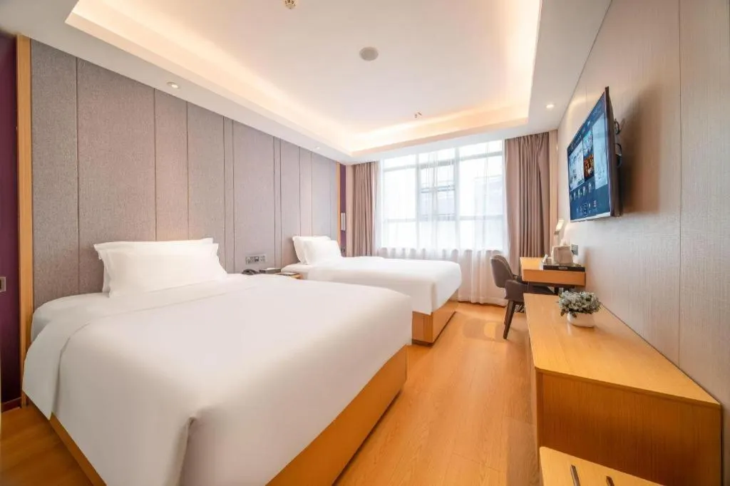 Bed in Lavande Hotel Guangzhou Zoo Huanghuagang Metro Station