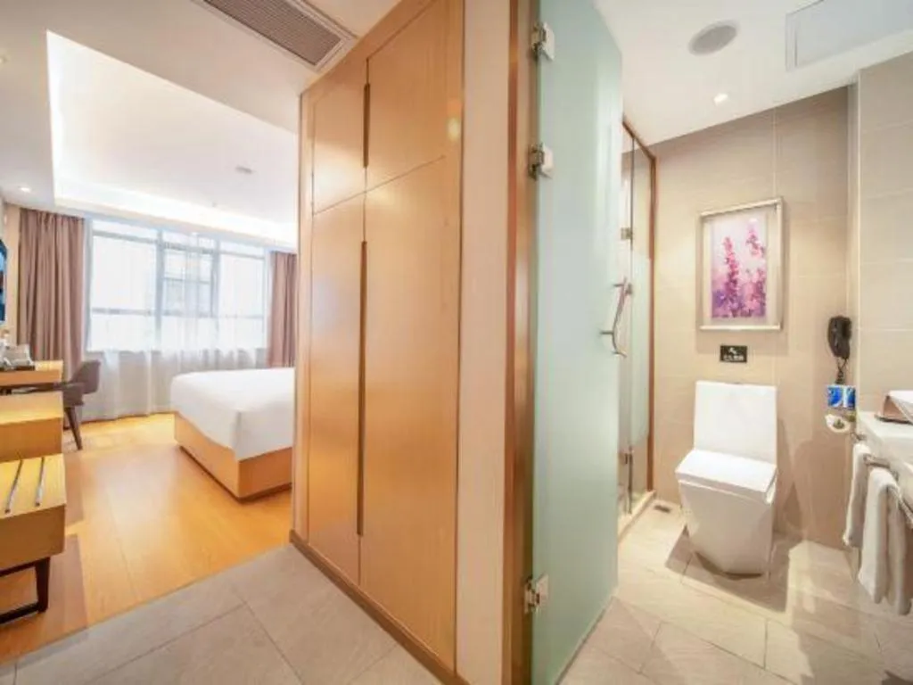 Bed in Lavande Hotel Guangzhou Zoo Huanghuagang Metro Station