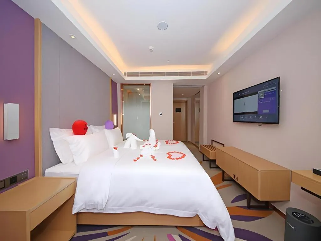 Bed in Lavande Hotel Guangzhou Zoo Huanghuagang Metro Station