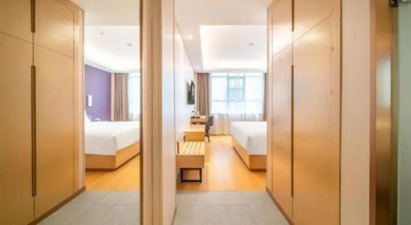 Bed in Lavande Hotel Guangzhou Zoo Huanghuagang Metro Station