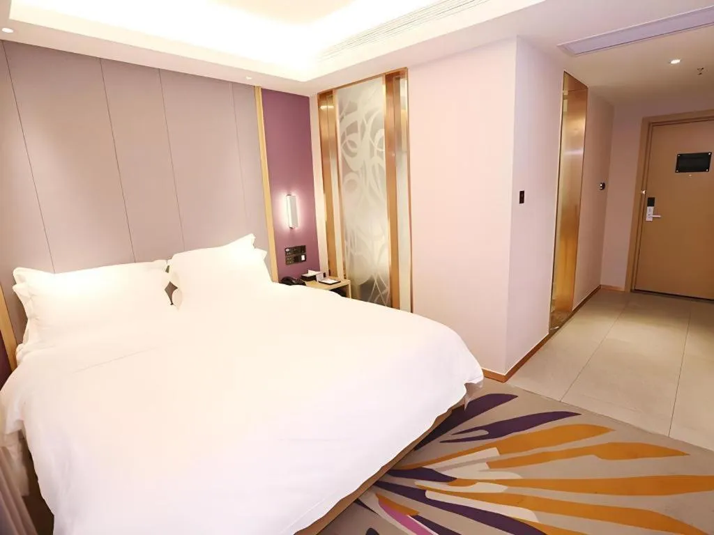 Bed in Lavande Hotel Guangzhou Zoo Huanghuagang Metro Station