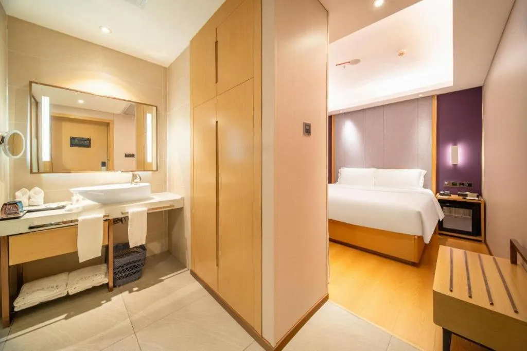 Bed in Lavande Hotel Guangzhou Zoo Huanghuagang Metro Station