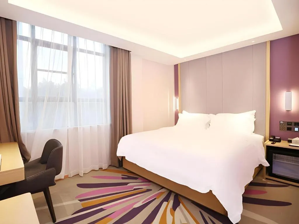 Bed in Lavande Hotel Guangzhou Zoo Huanghuagang Metro Station