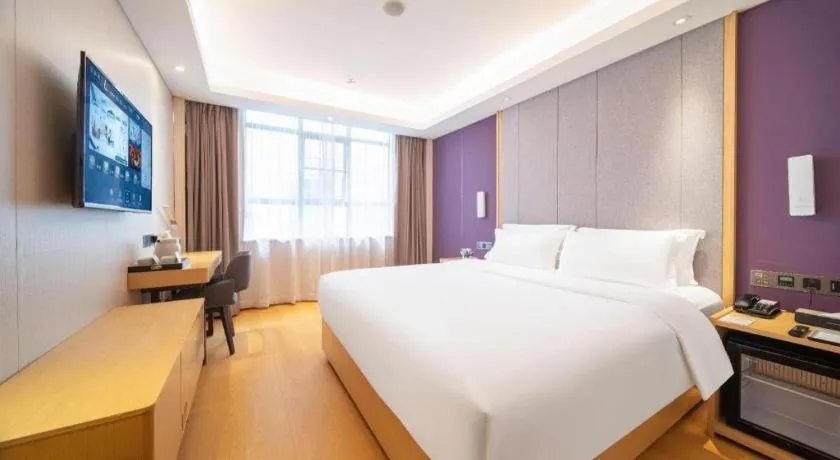 Bed in Lavande Hotel Guangzhou Zoo Huanghuagang Metro Station