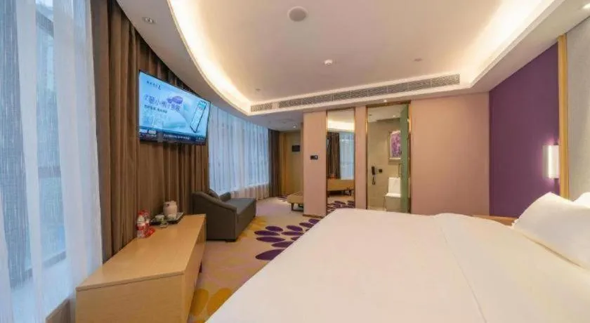 Bed in Lavande Hotel Shenzhen Jingtian Metro Station