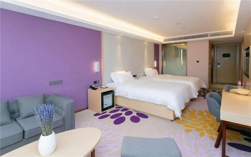 Bed in Lavande Hotel Shenzhen Jingtian Metro Station