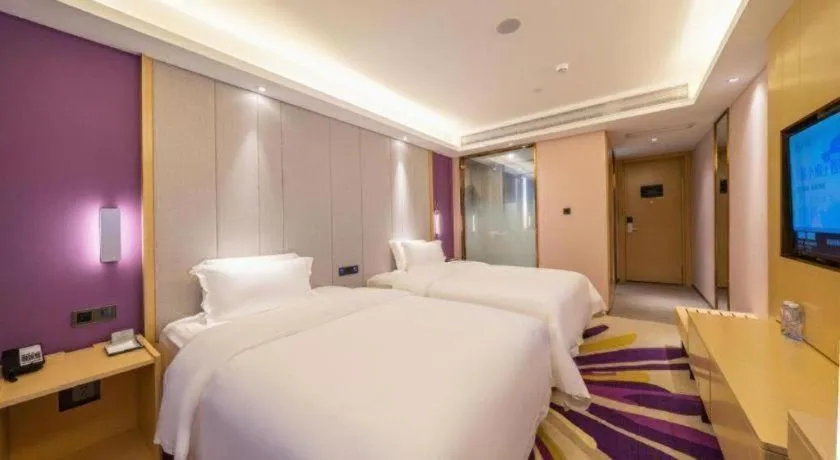Bed in Lavande Hotel Shenzhen Jingtian Metro Station
