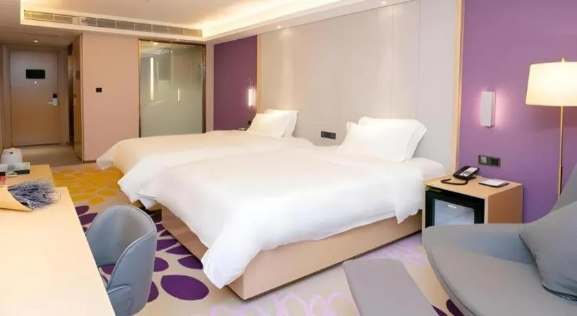Bed in Lavande Hotel Shenzhen Jingtian Metro Station