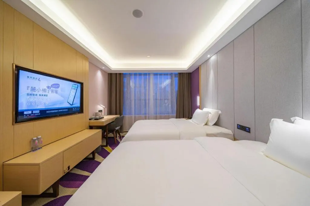 Bed in Lavande Hotel Shenzhen Jingtian Metro Station