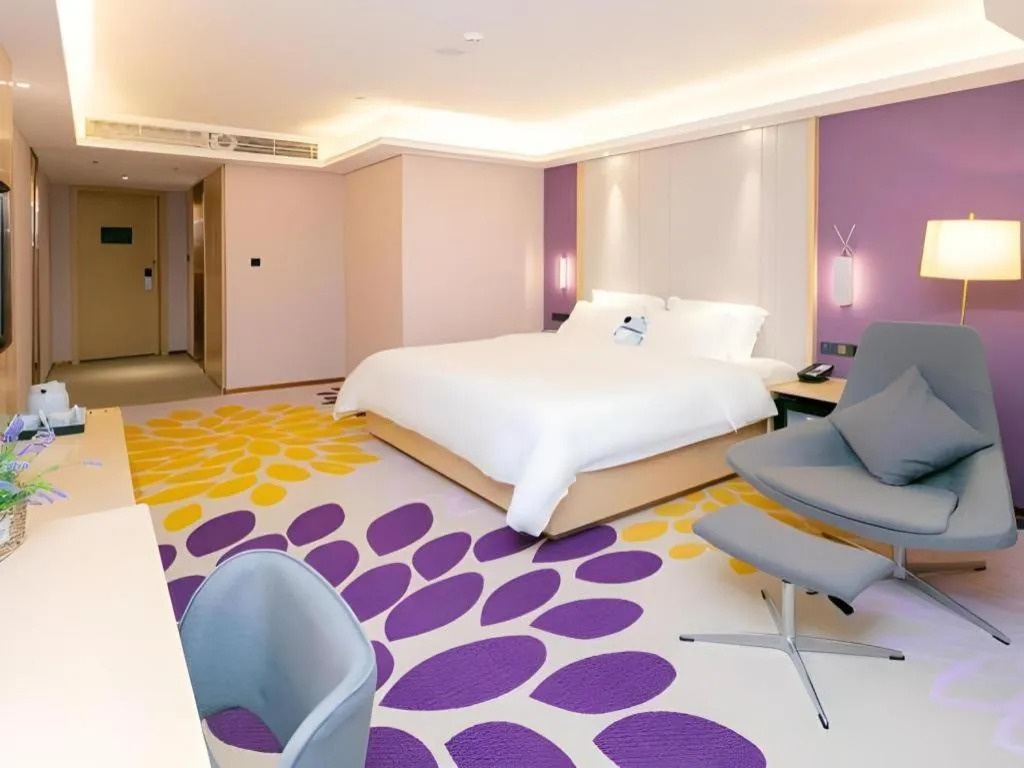 Bed in Lavande Hotel Shenzhen Jingtian Metro Station