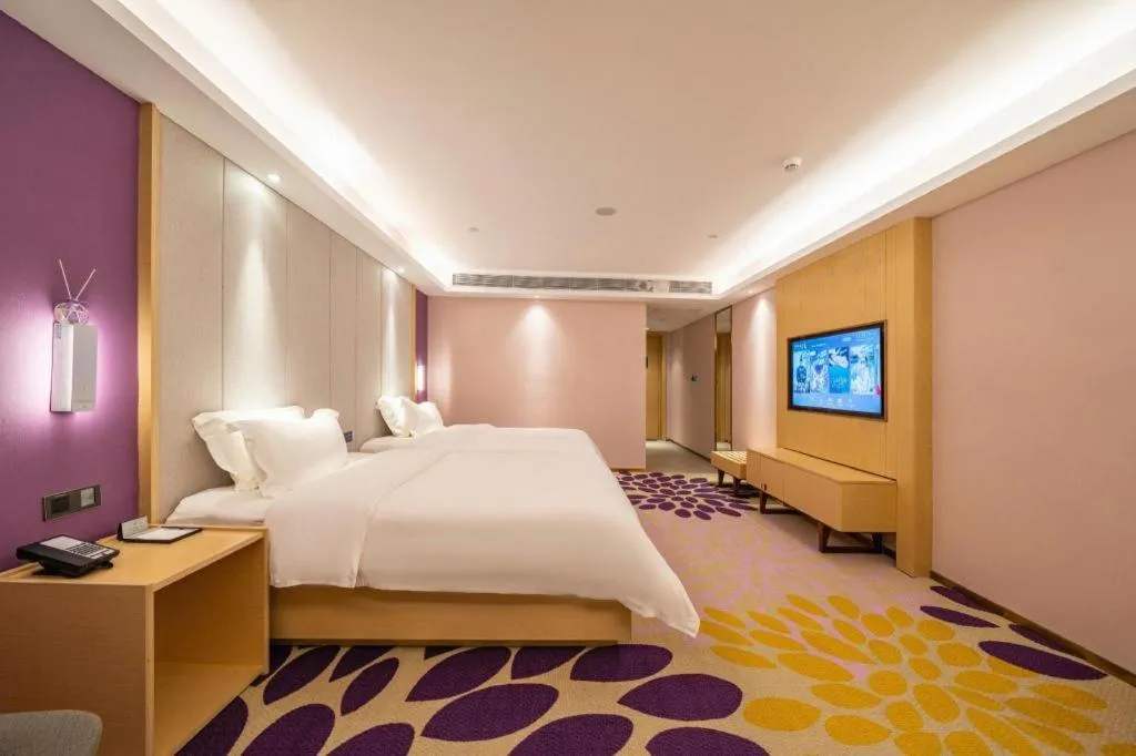 Bed in Lavande Hotel Shenzhen Jingtian Metro Station