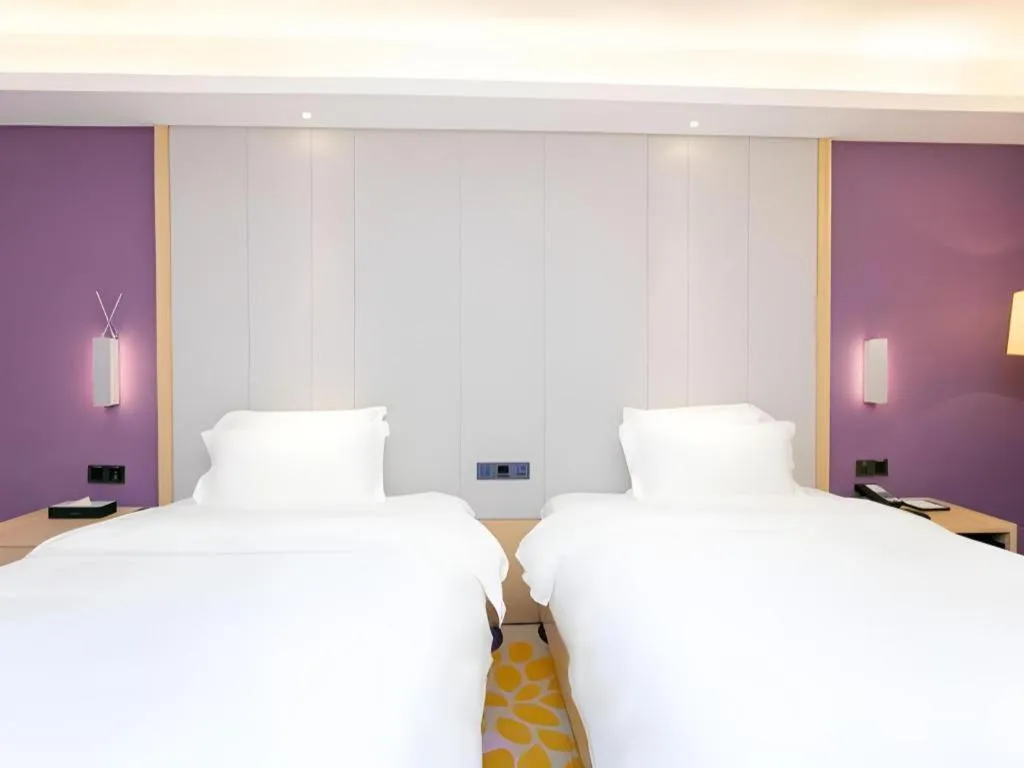 Bed in Lavande Hotel Shenzhen Jingtian Metro Station