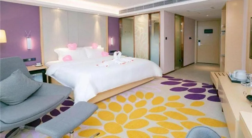 Bed in Lavande Hotel Shenzhen Jingtian Metro Station