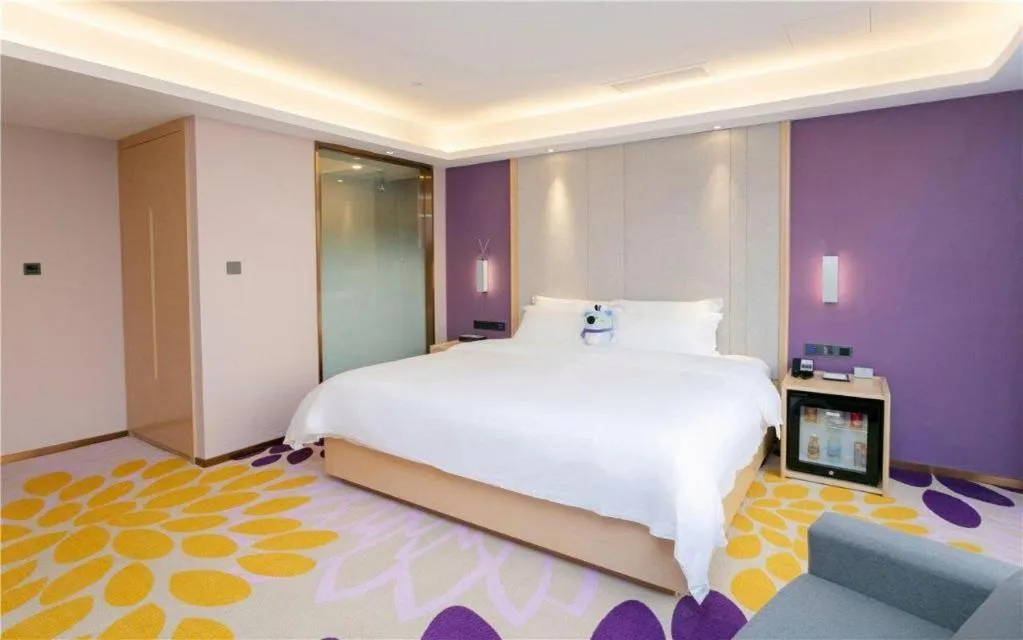 Bed in Lavande Hotel Shenzhen Jingtian Metro Station