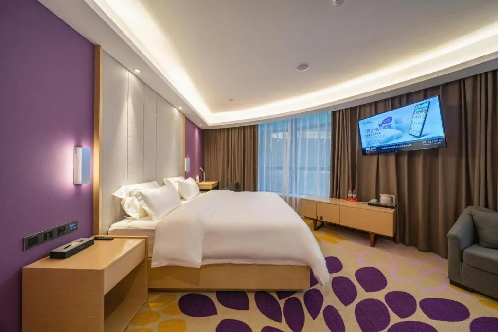 Bed in Lavande Hotel Shenzhen Jingtian Metro Station