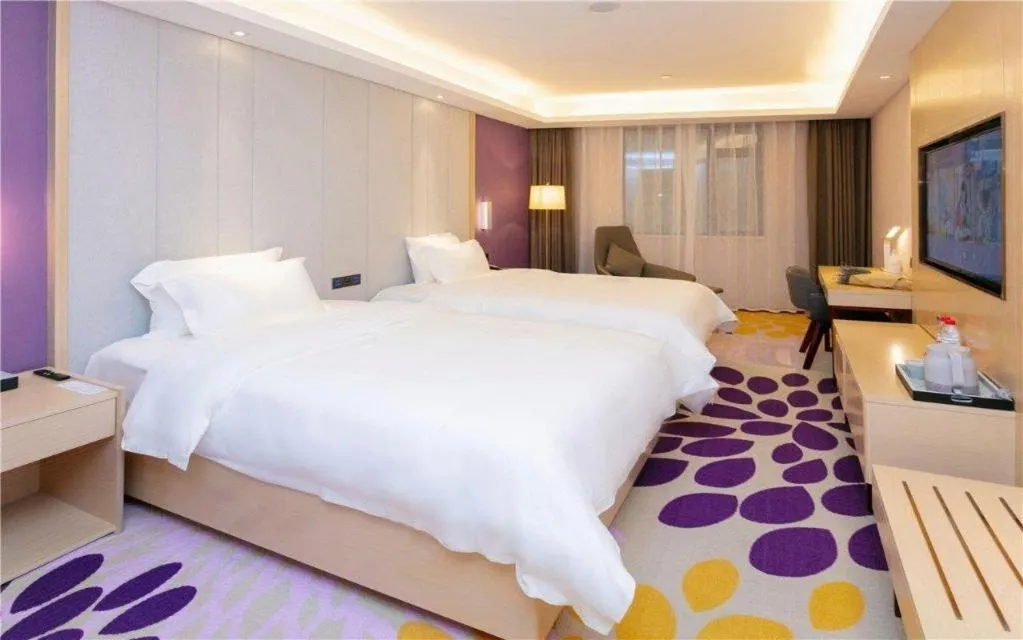 Bed in Lavande Hotel Shenzhen Jingtian Metro Station