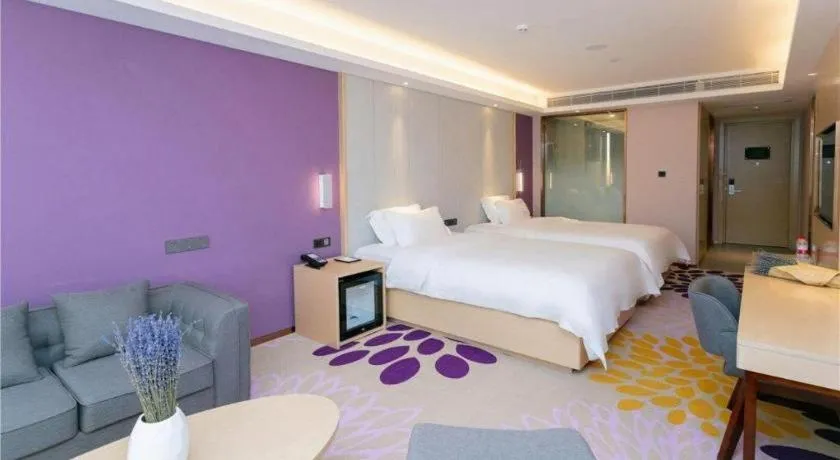 Bed in Lavande Hotel Shenzhen Jingtian Metro Station