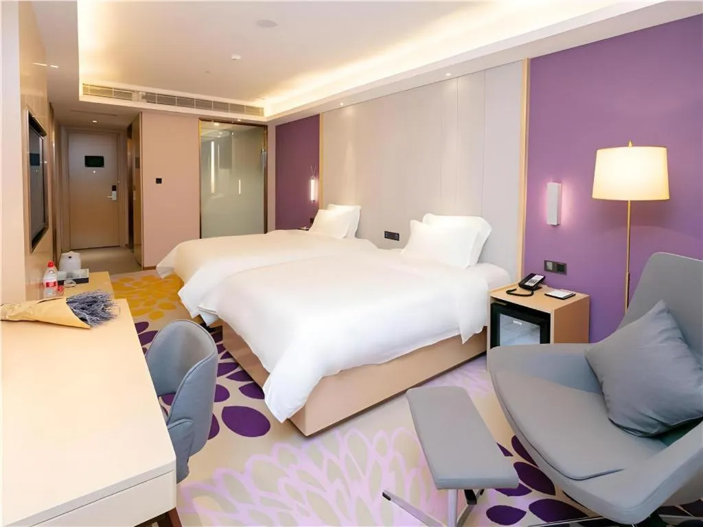 Bed in Lavande Hotel Shenzhen Jingtian Metro Station