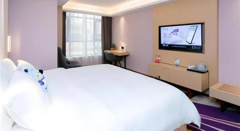 Bed in Lavande Hotel Shenzhen Jingtian Metro Station