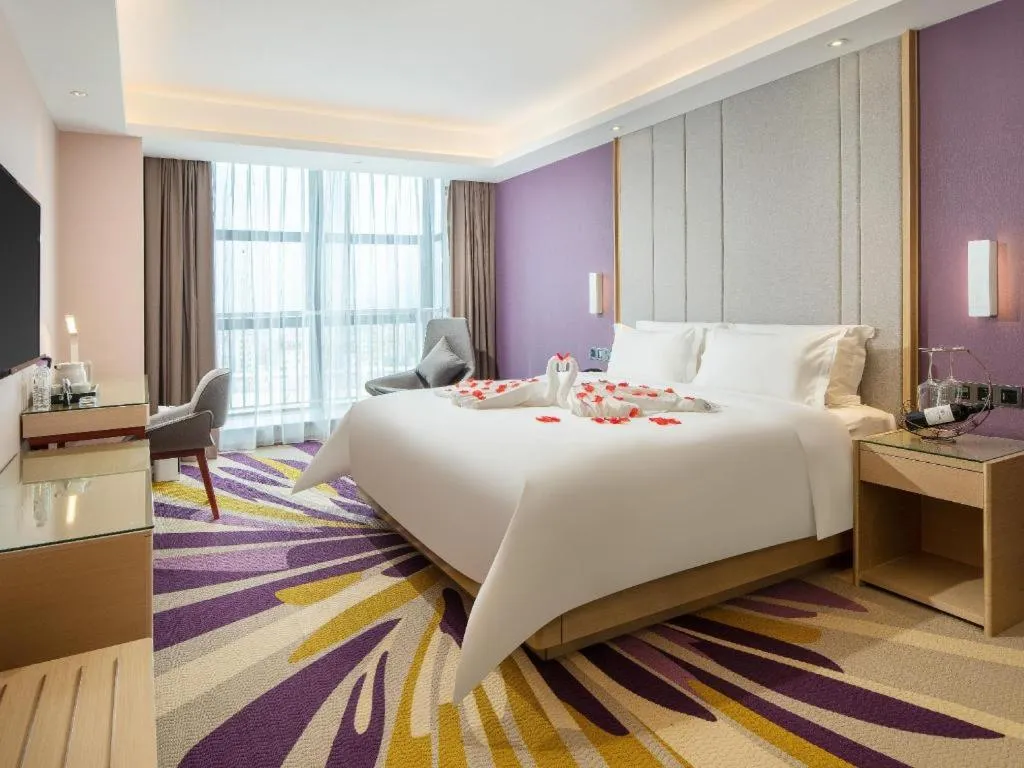 Bed in Lavande Hotel Zhongshan Xiaolan Taifeng