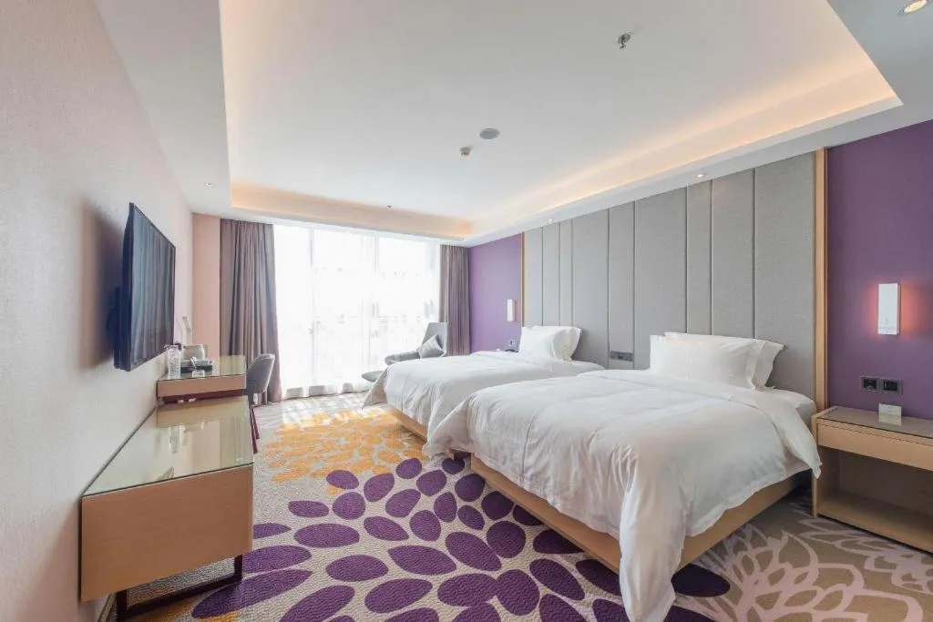 Bed in Lavande Hotel Zhongshan Xiaolan Taifeng