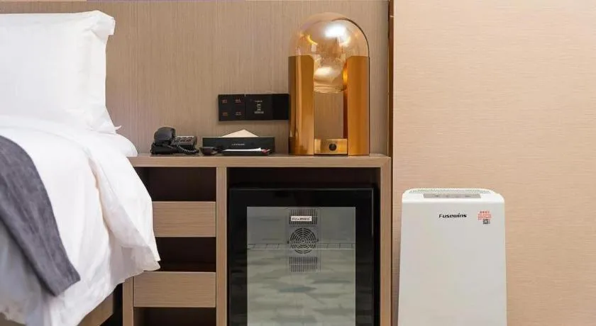 Bed in Lavande Hotel Zhongshan Shiqi Daxinxinduhui North Zhongshan Station