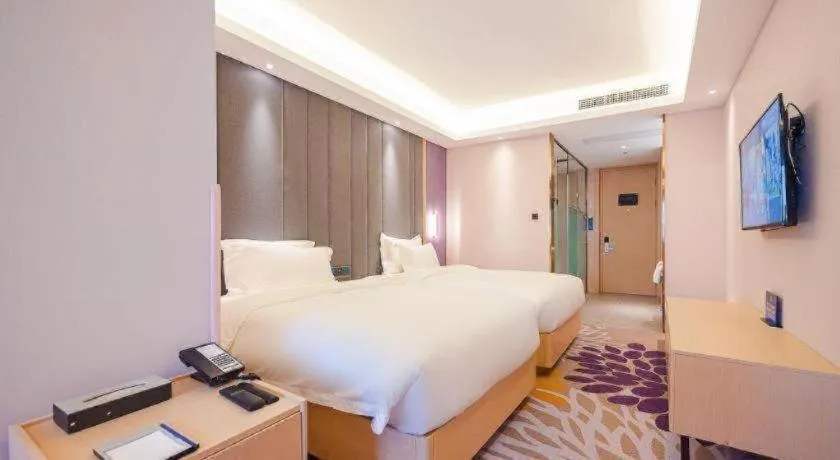 Bed in Lavande Hotel Beijing Yizhuang Economic Development Zone