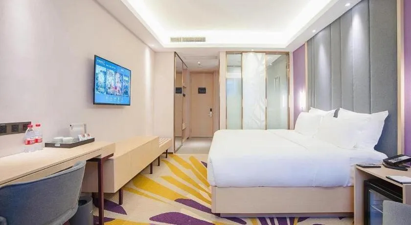 Bed in Lavande Hotel Beijing Yizhuang Economic Development Zone