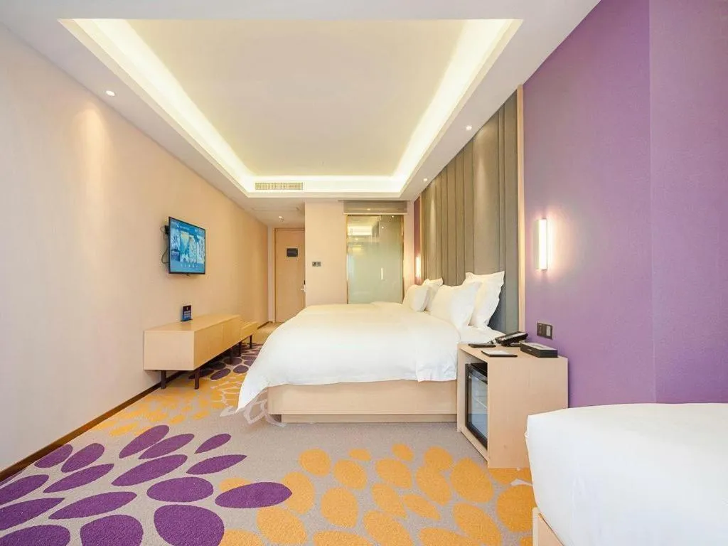 Bed in Lavande Hotel Beijing Yizhuang Economic Development Zone