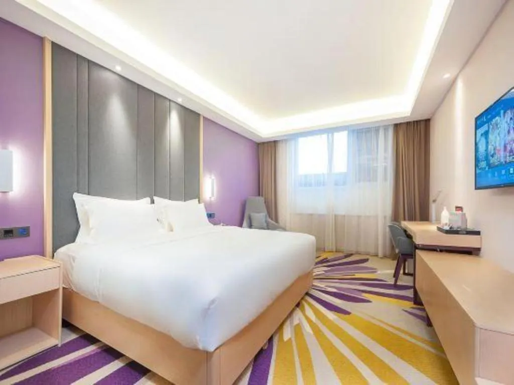 Bed in Lavande Hotel Beijing Yizhuang Economic Development Zone