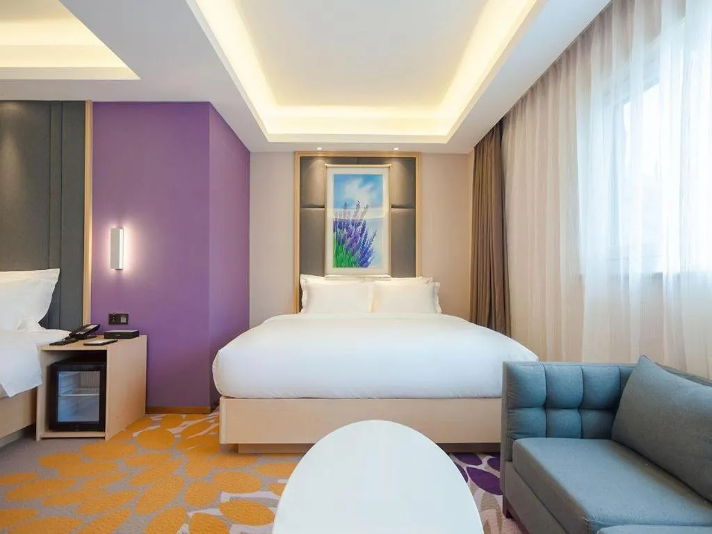 Bed in Lavande Hotel Beijing Yizhuang Economic Development Zone