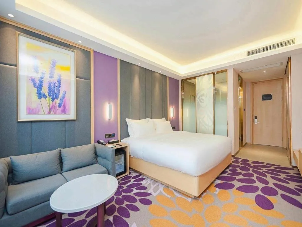 Bed in Lavande Hotel Beijing Yizhuang Economic Development Zone