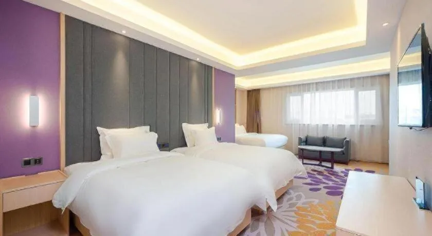 Bed in Lavande Hotel Beijing Yizhuang Economic Development Zone
