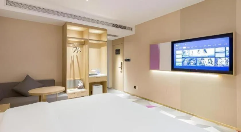 Bed in Lavande Hotel Beijing Industry University Metro Station