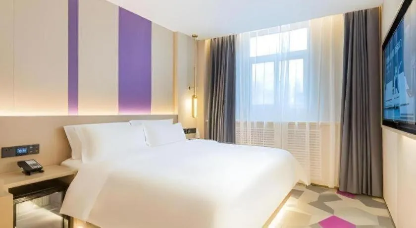 Bed in Lavande Hotel Beijing Industry University Metro Station