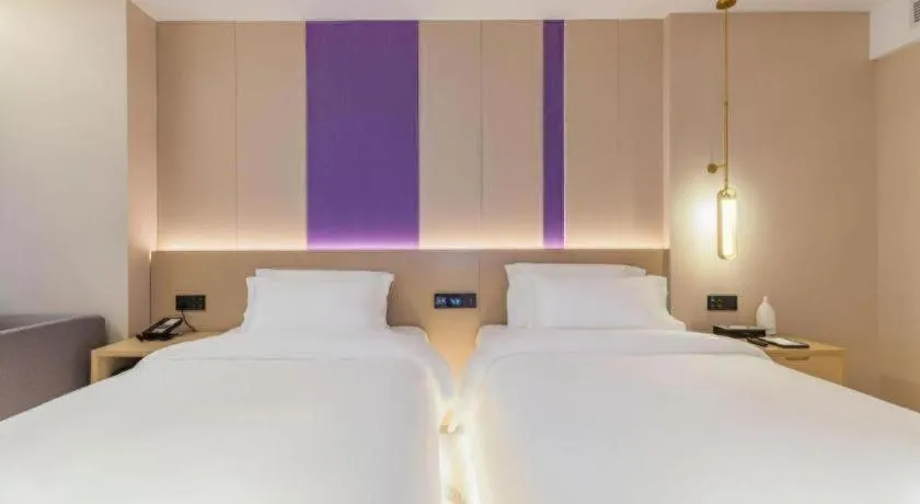 Bed in Lavande Hotel Beijing Industry University Metro Station