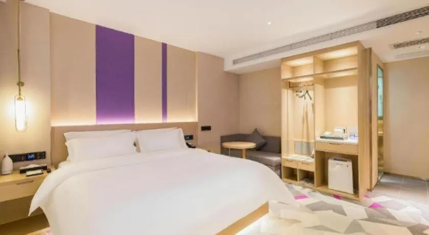 Bed in Lavande Hotel Beijing Industry University Metro Station